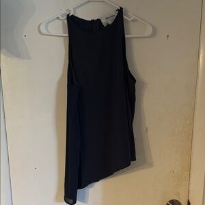 Alice + Olivia Black Sleeveless Top